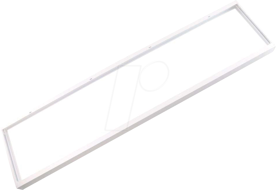Thumbnail - LUXULA LX0716 - LED-Panel Aufbaurahmen für LED-Panels 120x30 cm, steckbar, weiß