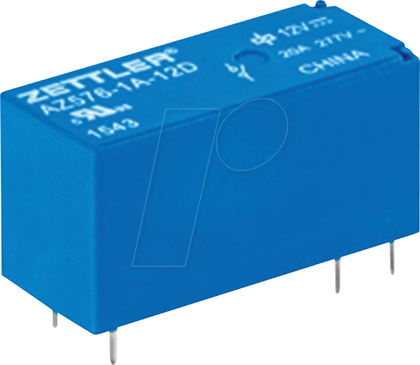 AZ576-1C-24D - Miniatur-Leistungsrelais, 24 V DC, 20 A, 1 CO