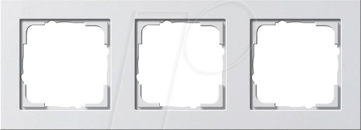 Thumbnail - GIRA E2 RA3 RWM - Rahmen E2 Reinweiß matt, 3-fach