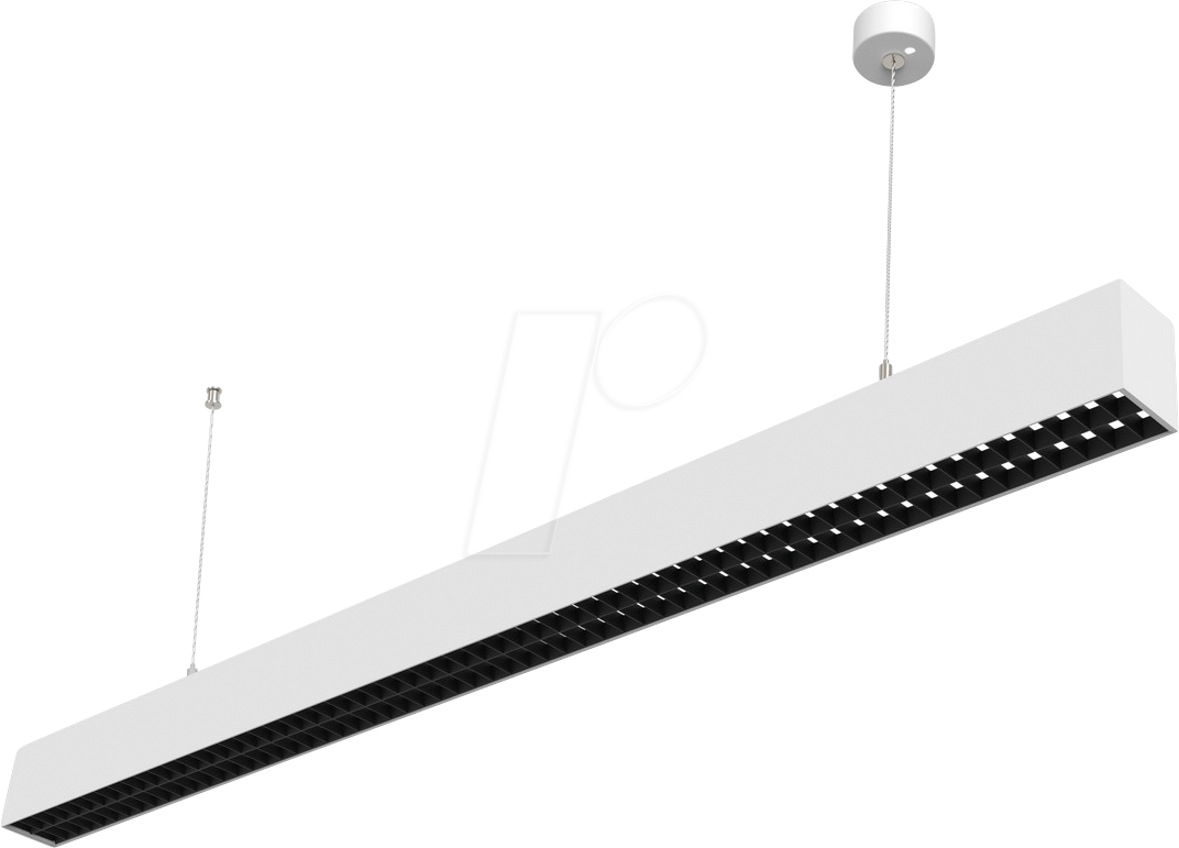 HEIT LL-510013 - Linear Pendelleuchte, 46 W, 6000 lm, 4000 K, weiss