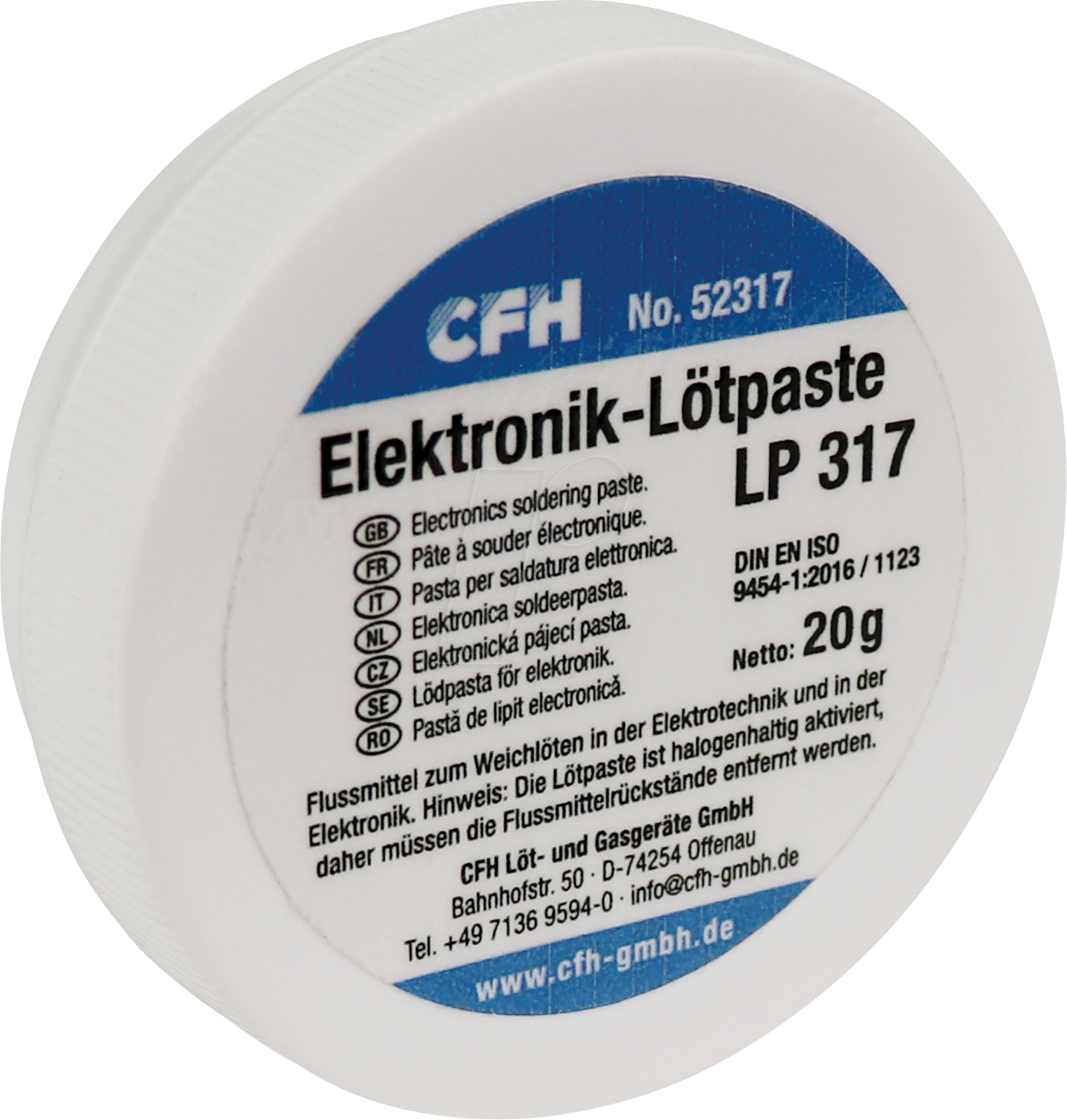 CFH 52317 - Elektronik - Lötpaste LP 317