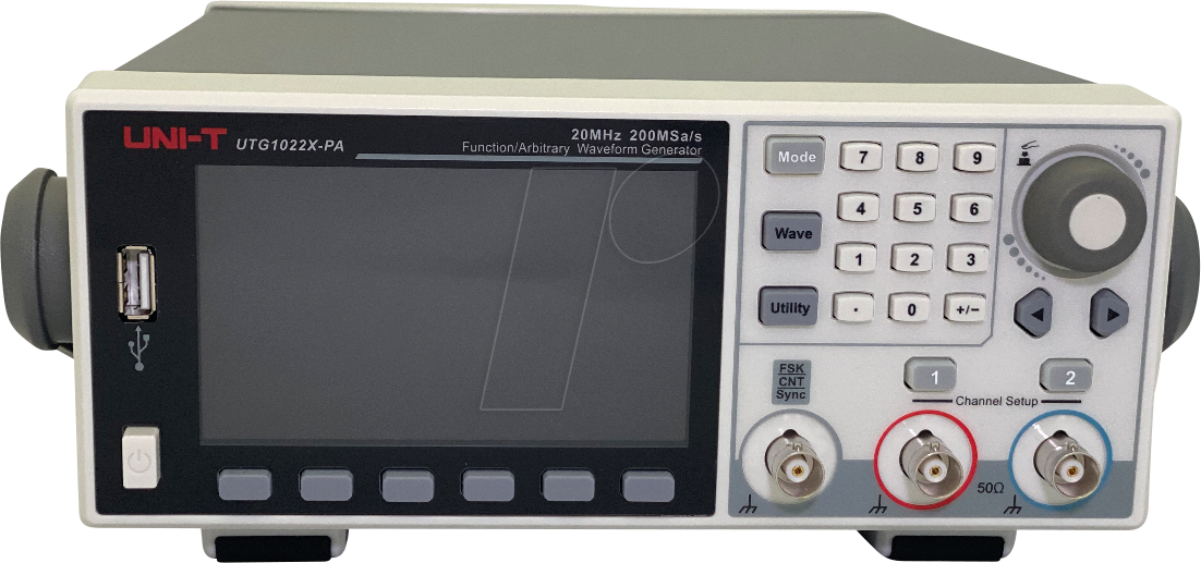 Thumbnail - UT UTG1022X-PA - Funktionsgenerator, 20 MHz, 2 Kanäle