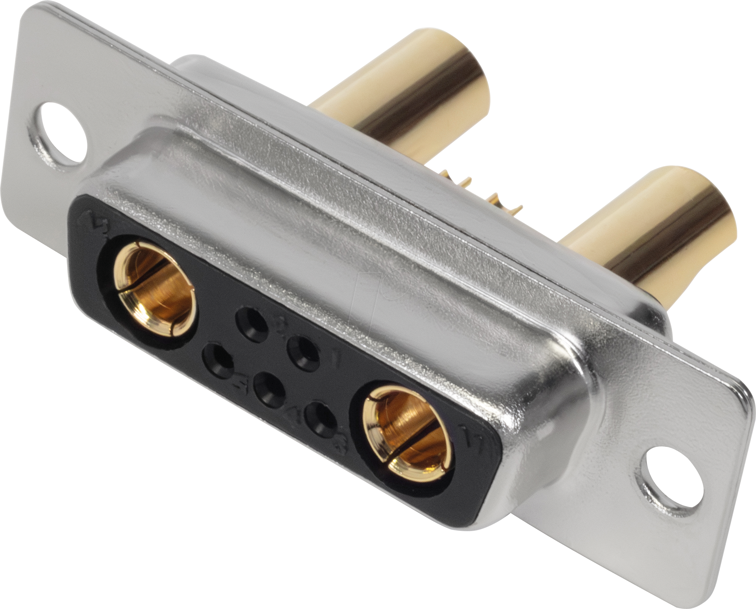 MHCDS7W2S4 - D-SUB-Koax Buchse für Mischbestückung, 7W2, gerade