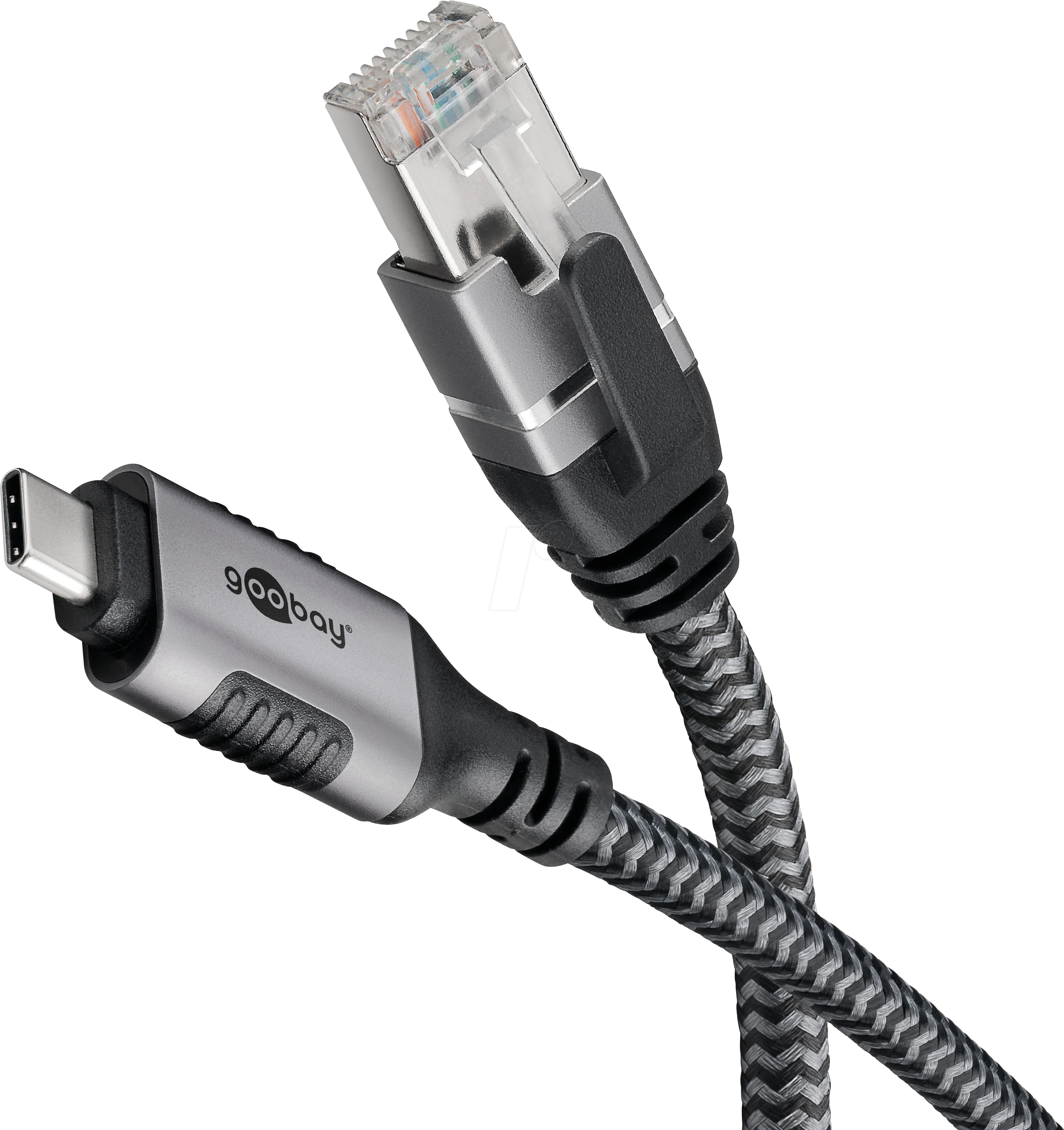 GOOBAY 70755 - Netzwerkadapter, Kabel, USB 3.1 Typ C, Gigabit Ethernet, 15 m