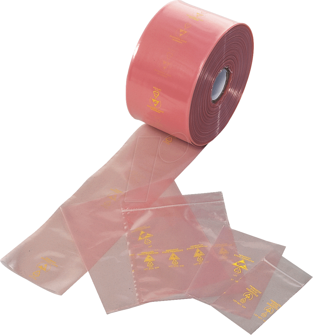 ESD BEUTEL-P 150 - ESD PE-Schutzbeutel, wiederverschließbar, 100 x 150 mm