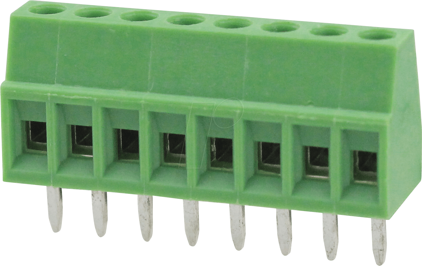 DG308 2,54-12 - Leiterplattenklemme, 12 polig, RM 2,54 mm