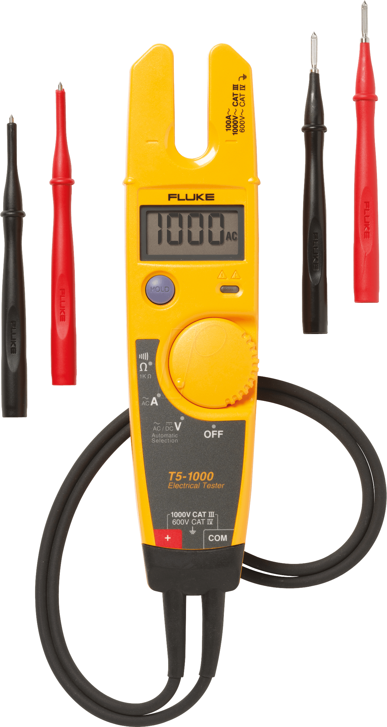 FLUKE T5-1000 - Stromzange T5-1000, digital, AC, bis 100 A