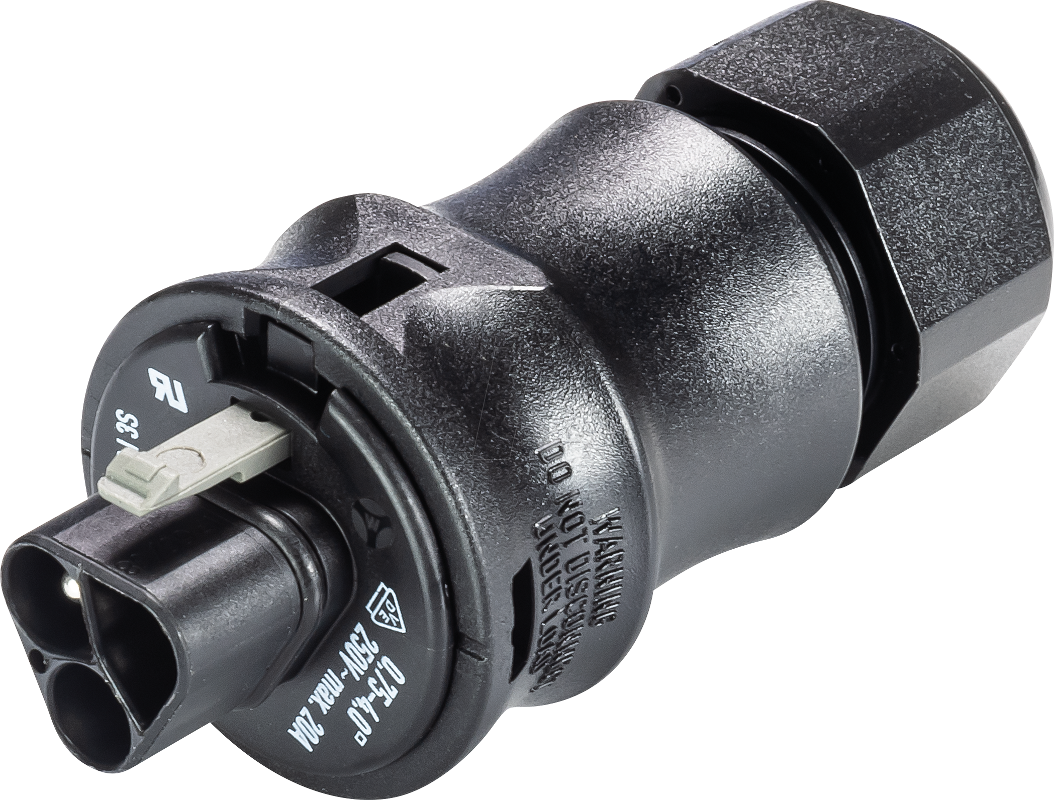 RST20I3 KS4 G - Steckerteil mit Kabelverschraubung 10-14mm, Schraubanschluss