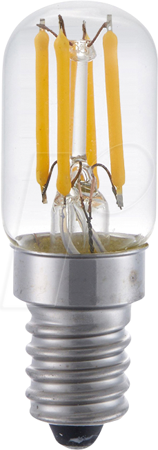 SCHI LX023893402 - LED-Lampe E14, 3 W, 210 lm, 2500 K, Filament, dimmbar