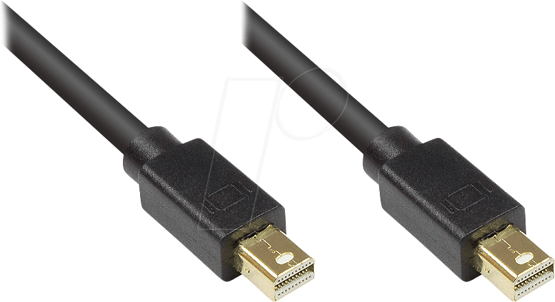 GC 4830-050S - DisplayPort Kabel, mini DisplayPort 1.1 Stecker, 5 m, schwarz