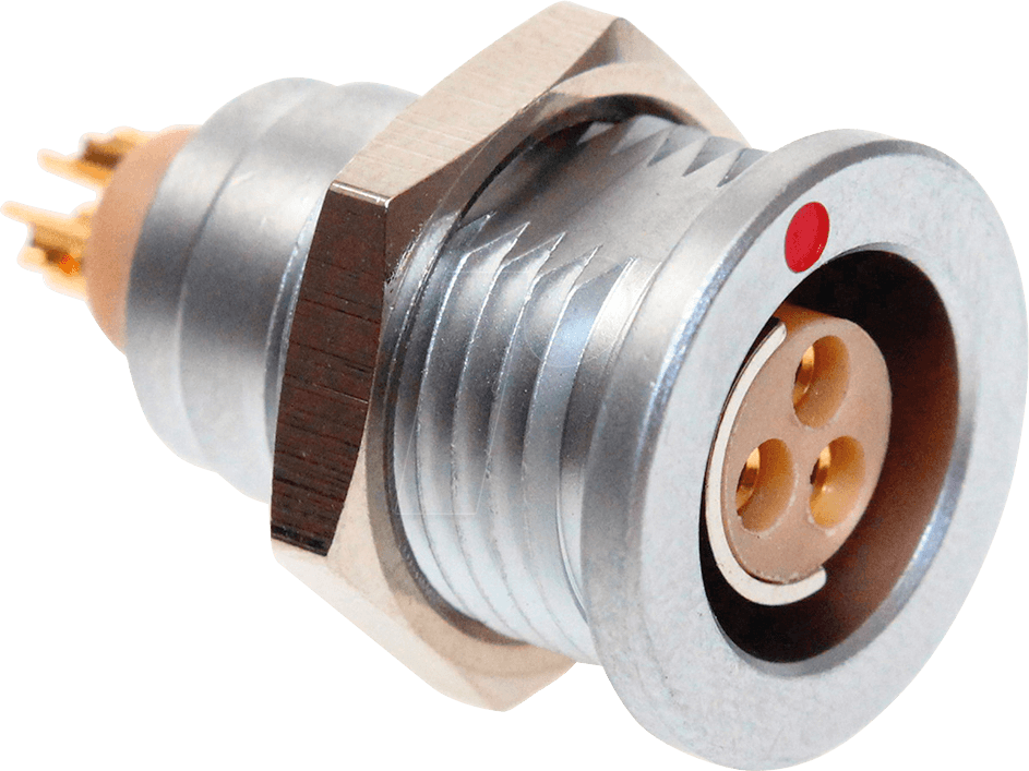 CCB2S1-03 - CamCirc Einbaubuchse, Größe 103, 3-polig