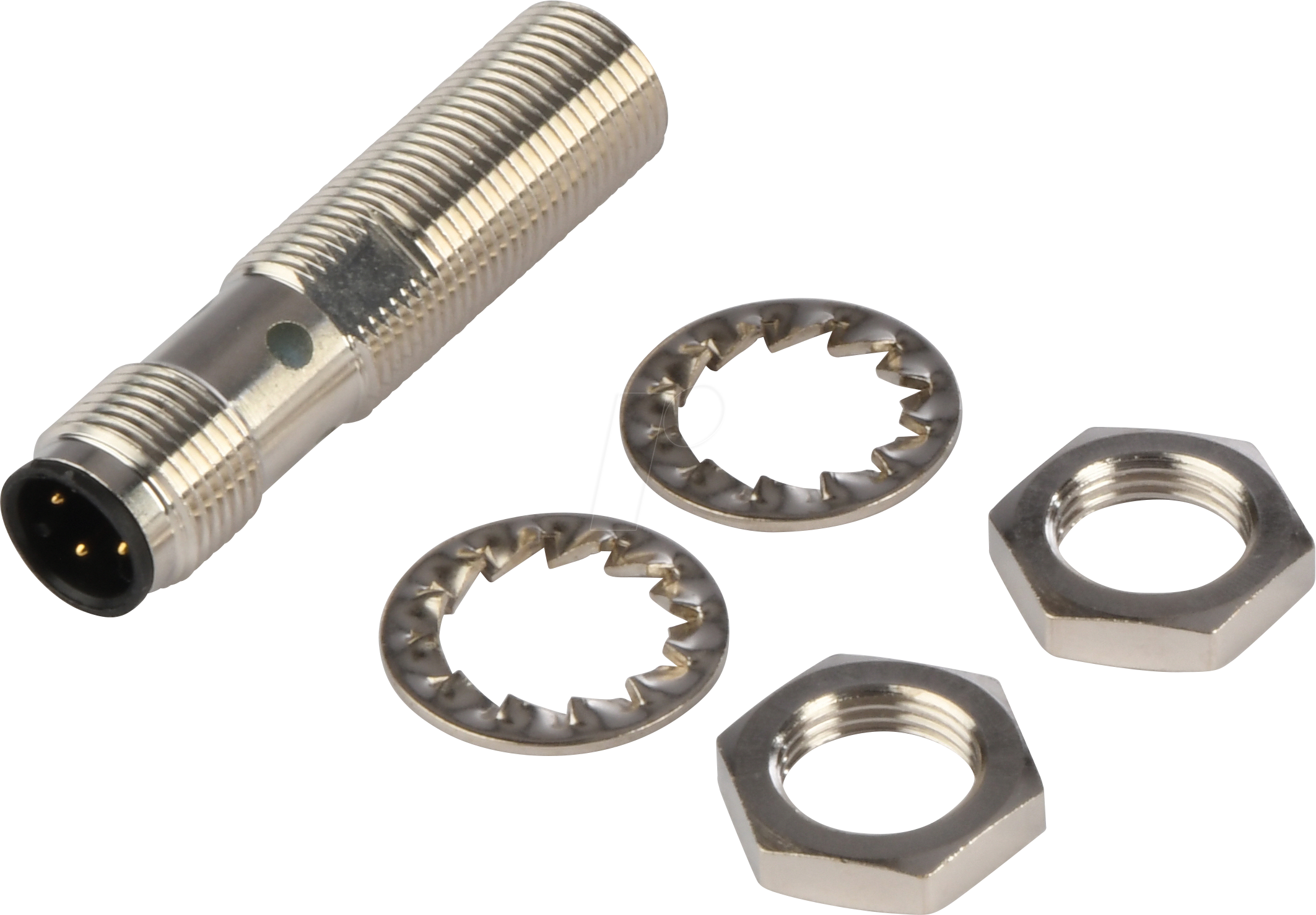 Thumbnail - ICB12S30F04M1IO - induktiver Näherungssensor, M12, bündig, 0-4mm, PNP/NPN, IO-Link