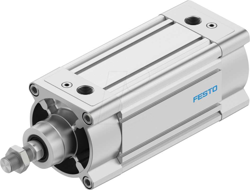 FESTO 8165650 - Normzylinder, DSBC, Ø 100 mm, M20x1,5, G1/2, D3, PPVA