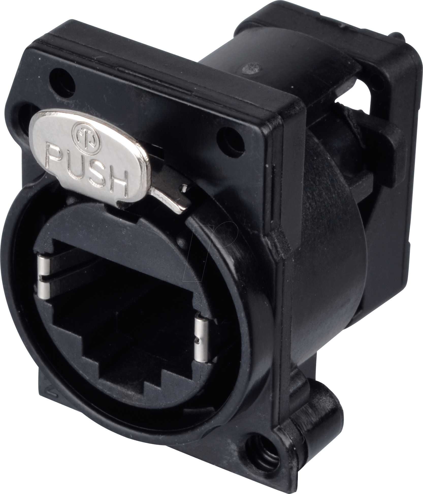 RJ45 CHBUA VE - RJ45 Chassisbuchse, A-Serie, vertikal