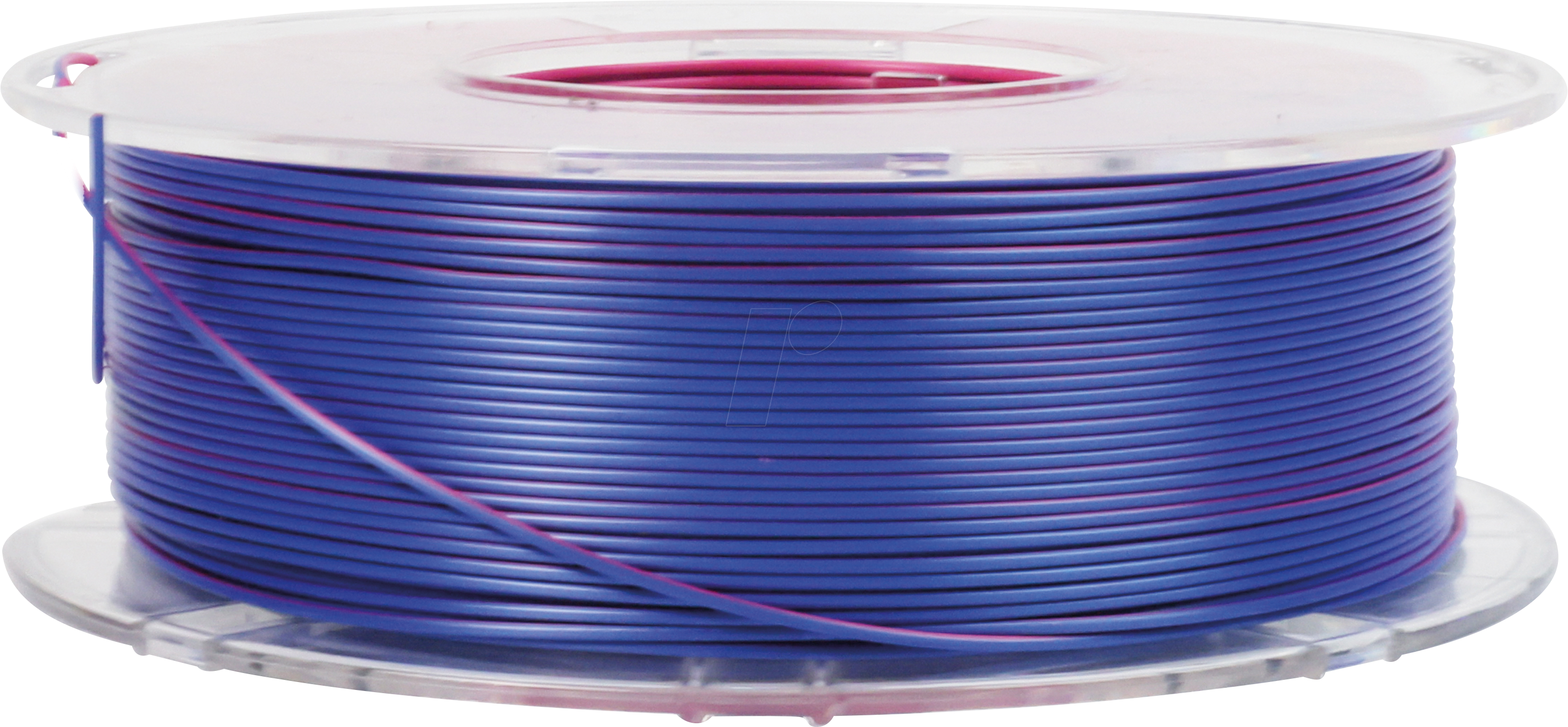 PMMA-1021-005 - Filament, PLA Silk, zweifarbig, Blau-Orange, 1,75 mm, 1 kg