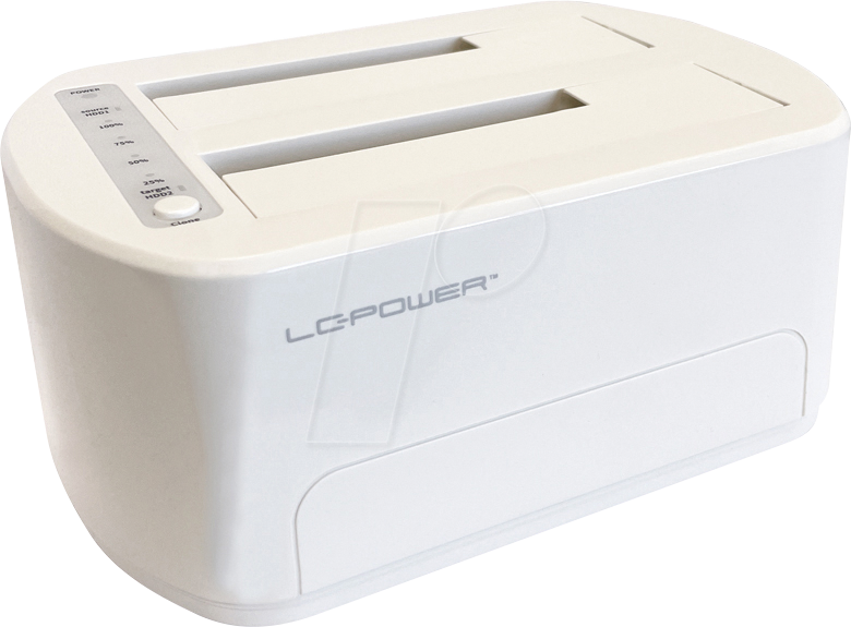 LC-DOCK-U3-VI - Copy/Dock Station, 2x 2,5''/3,5'' SATA, USB 3.0