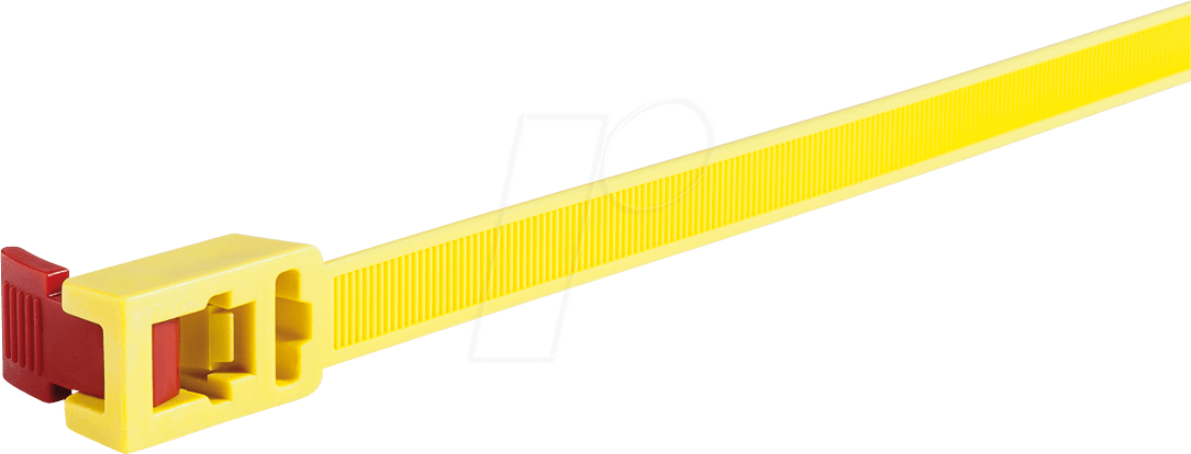HT 115-00001 - Kabelbinder lösbar 752x13 mm, gelb/rot
