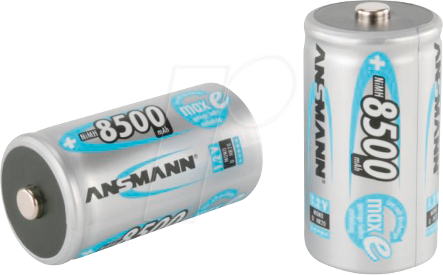 ANS 5035361 - maxE, NiMh Akku, D (Mono), 8500 mAh, 1er-Pack