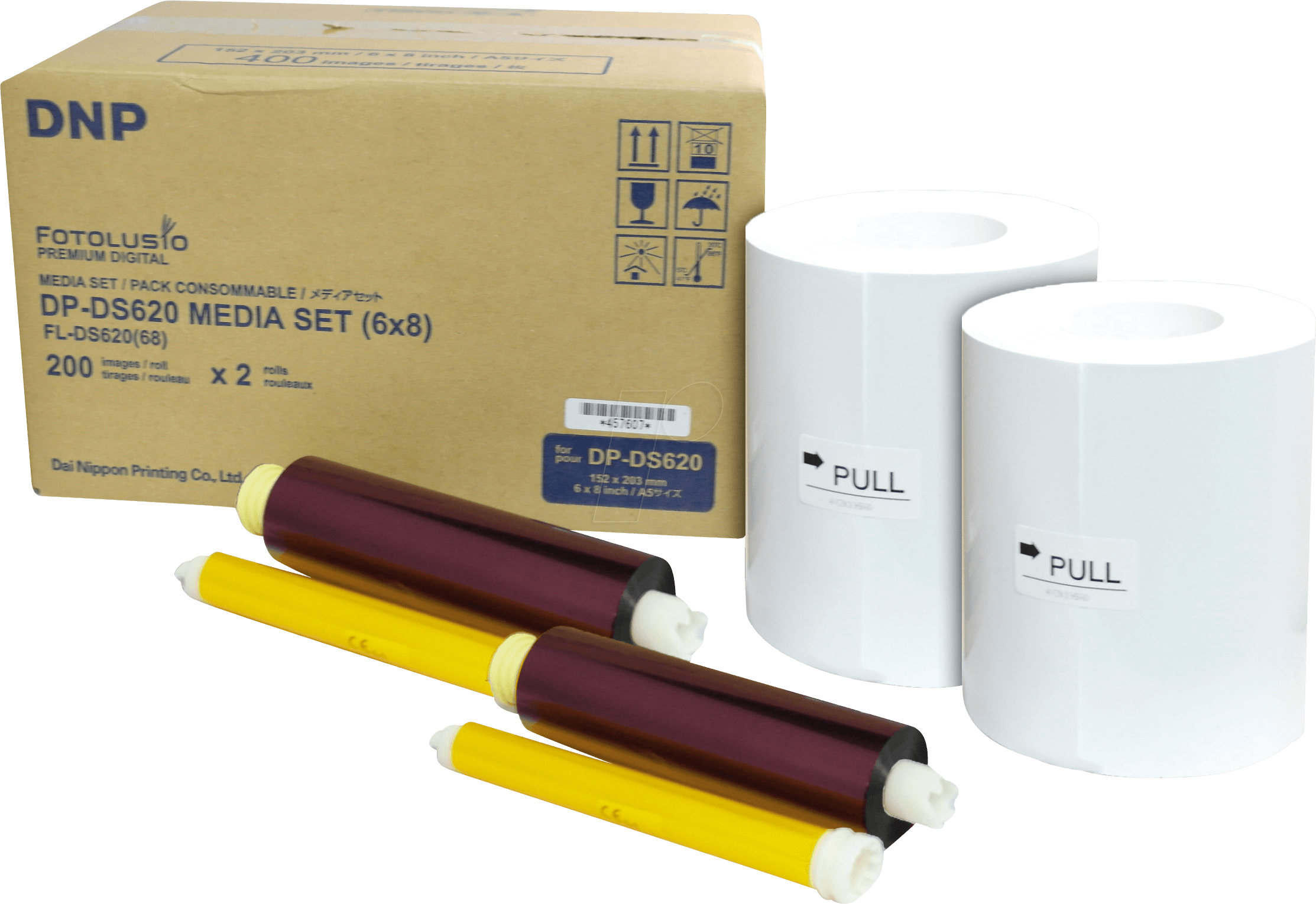 DNP 212626 - Media Kit 15x20 cm 2x 200 Blatt