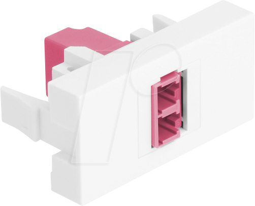 DELOCK 90846 - Easy 45 Modul LC Duplex Buchse zu LC Duplex Buchse