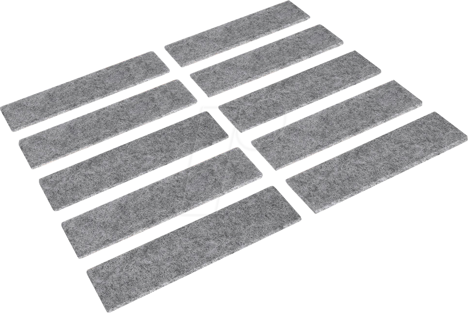 Thumbnail - BERN F 125253 - Universal-Schonbacken, selbstklebend, Filz, 125 mm, 10 Stück