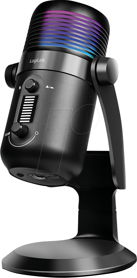 LOGILINK HS0058 - Mikrofon, USB-C, mit RGB-Beleuchtung