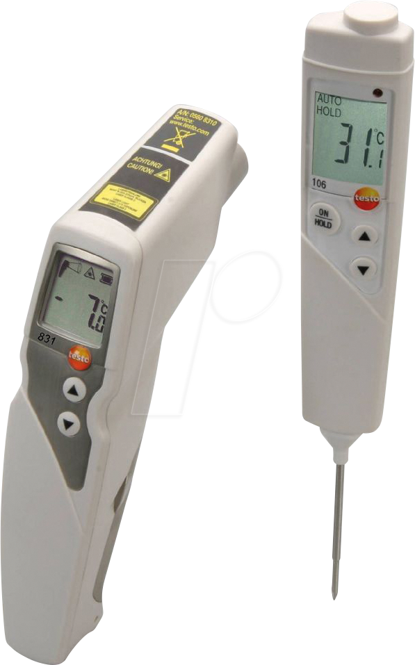 TESTO 0563 8315 - Kerntemperatur-Set, testo 831 + testo 106