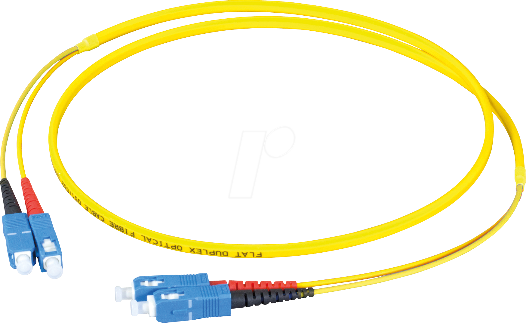 EFB O2513FT5 - Duplex Jumper SC-SC 9/125µ, OS2, gelb, 5 m