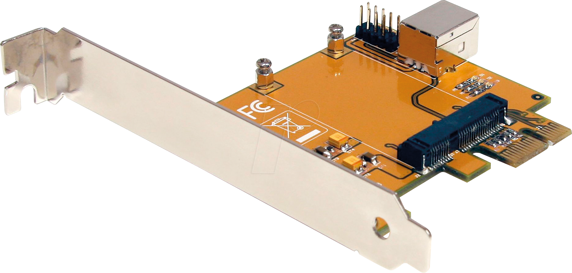 ST PEX2MPEX - Adapter PCIe x1 > Mini PCIe x1