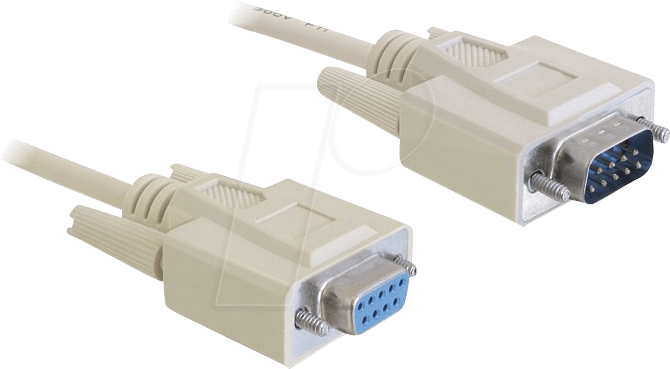 DELOCK 82979 - Kabel Seriell, SUB-D 9, Stecker/Buchse, 10m