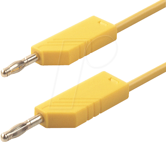 MLN SIL 50 1 GE - Silikon-Messleitung, 1,0 mm², 0,5 m, gelb