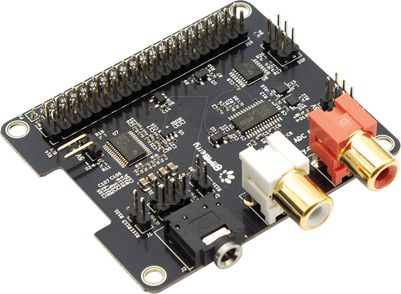 RPI HB DAC2 ADCP - Raspberry Pi Shield - HiFiBerry DAC2 ADC Pro
