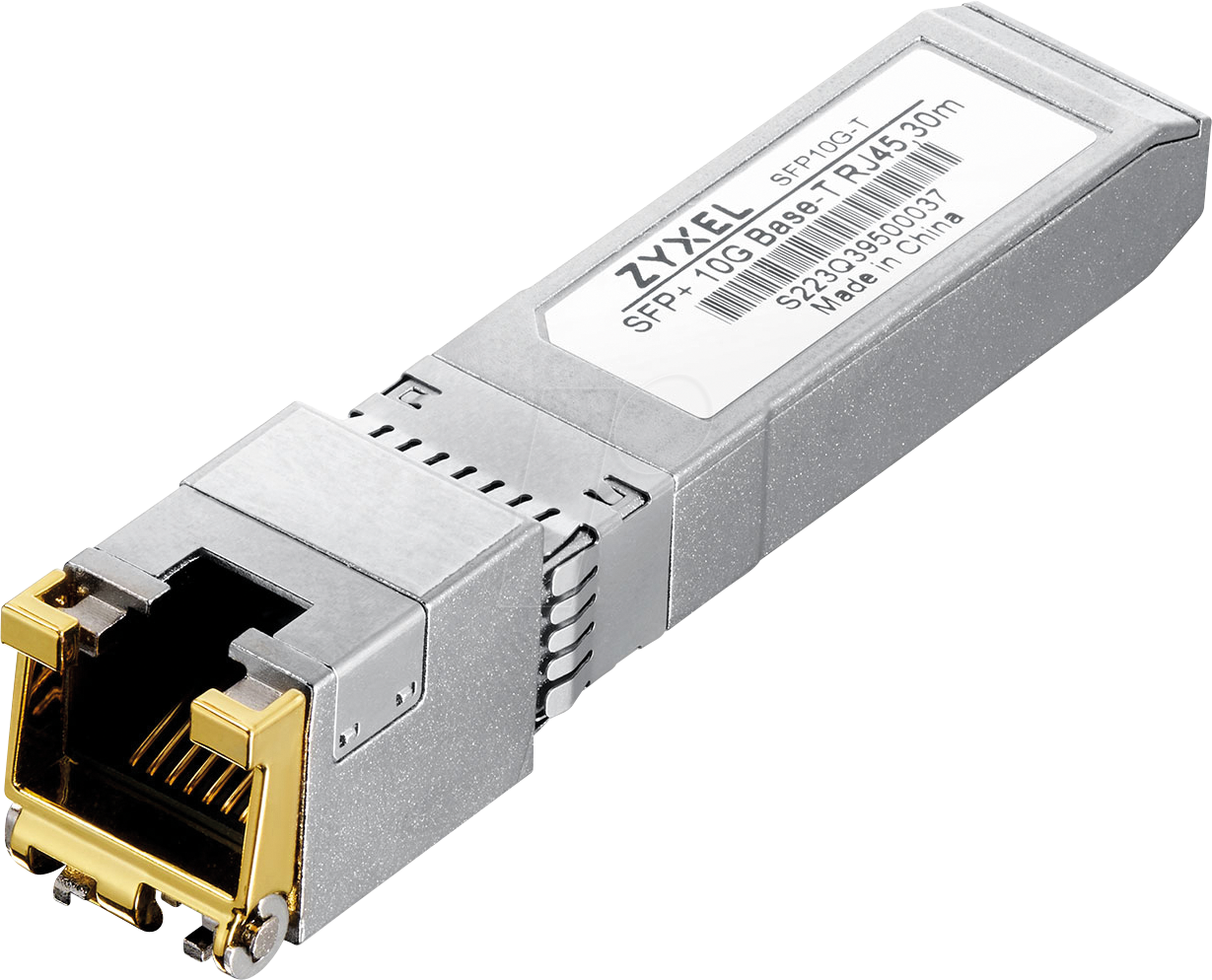 Thumbnail - ZYXEL SFP10G-T - Mini GBIC, 10GBaseT