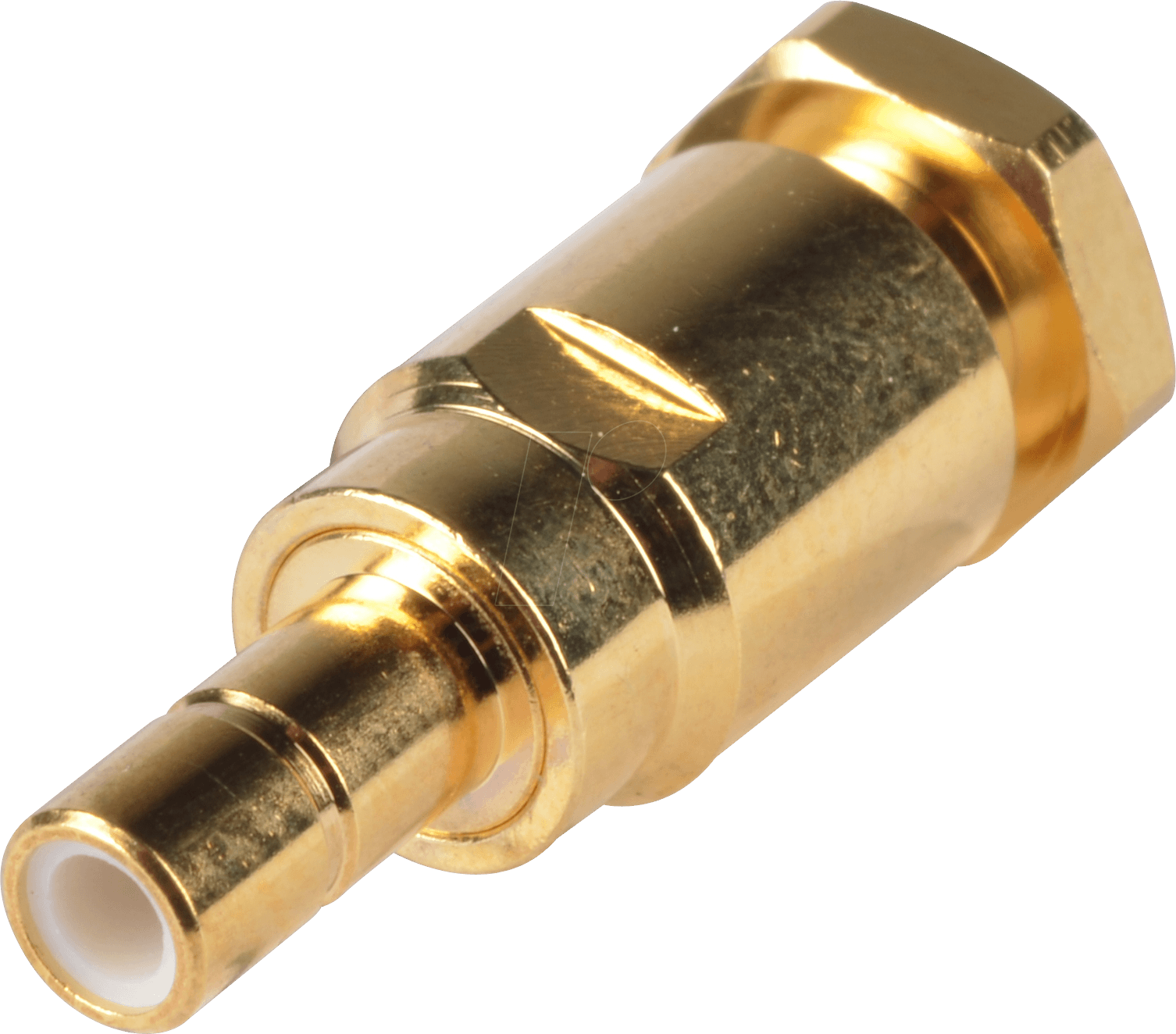 SMB KU-L174 - SMB-Kabelkupplung für RG174/U, Lötversion