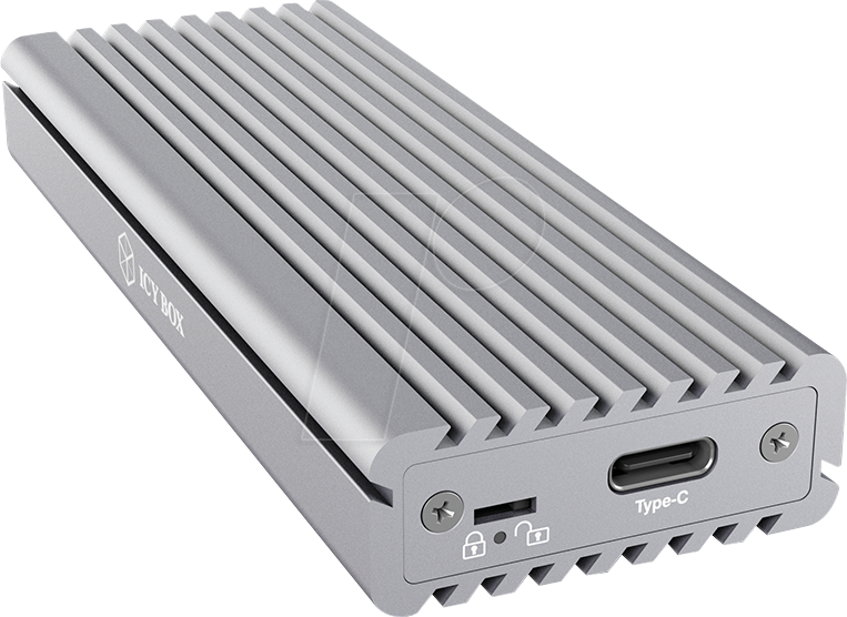 ICY IB-1817MAC31 - Externes M.2 NVMe SSD Gehäuse mit USB 3.1