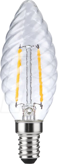 SCHI LX023811509 - LED-Lampe E14, 2 W, 120 lm, 2200 K, Filament, dimmbar