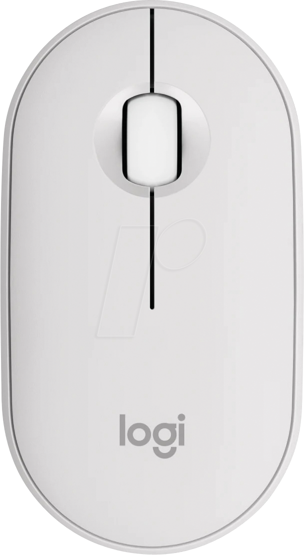 LOGITECH M350SWS - Maus (Mouse), Bluetooth, weiß