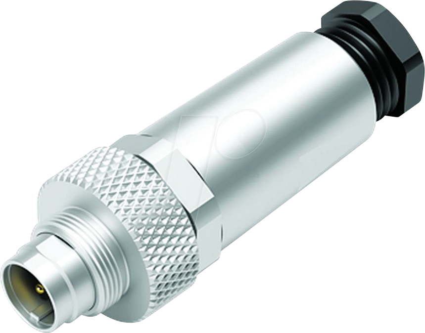 B 99 0413 10 05 - Kabelstecker M9, Serie 712, 5-pol, schirmbar, löten, IP67