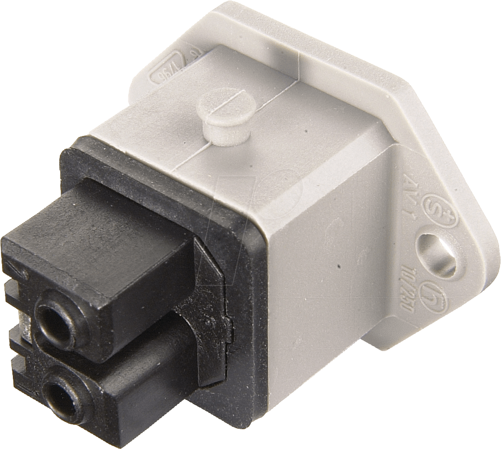 STAKEI 200 - Einbaudose ST-Serie, 2 polig, mit Flachdichtung