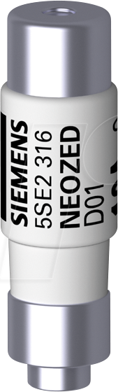SIE 5SE2316 - NEOZED-Sicherungseinsatz, D01, 16 A, gG