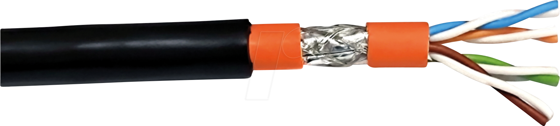 EFB 9973350CPR - Cat.7 Verlegekabel, 1200 MHz, S/FTP, 50 m