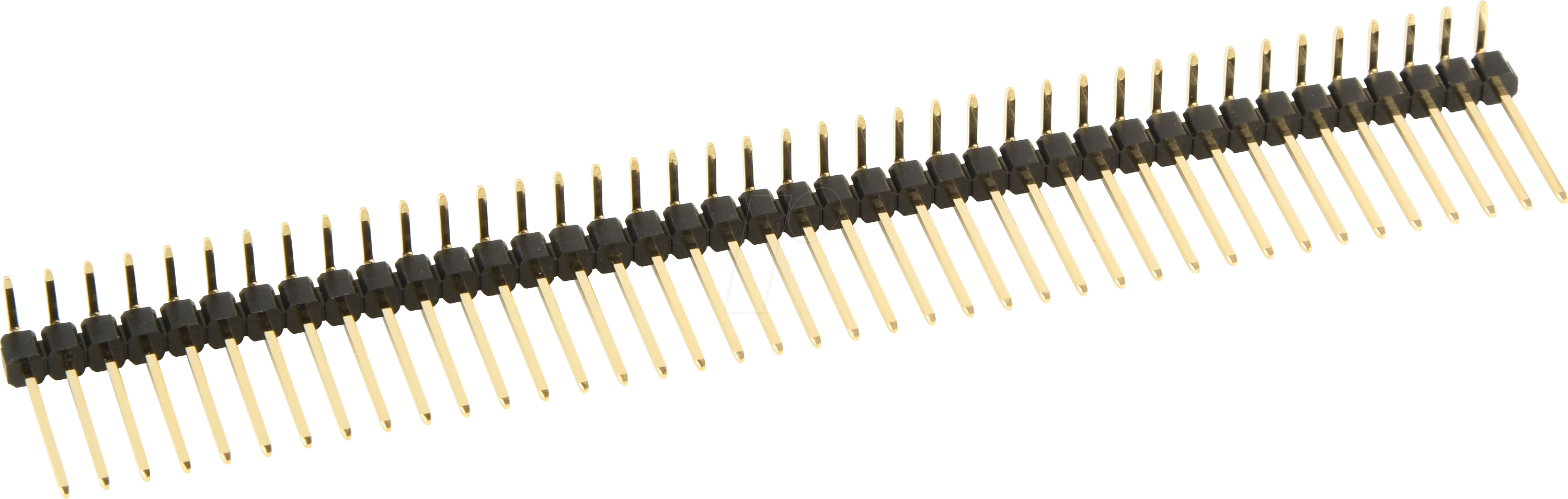 W+P 946-17-040 - Stiftleiste RM 2,54mm, gewinkelt, 1-reihig, 40-polig