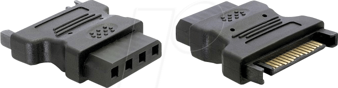 AD PA006 - Poweradapter für IDE-Laufwerk auf SATA-Power