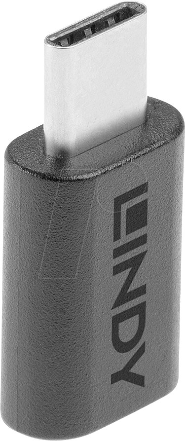 LINDY 41896 - Adapter USB 2.0 C Stecker > Micro-B Buchse