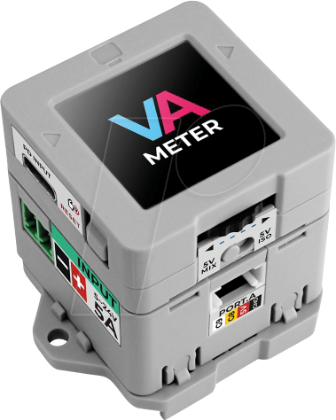 M5S K136 - M5Stack Spannungs- und Stromstärkemessgerät mit M5StampS3