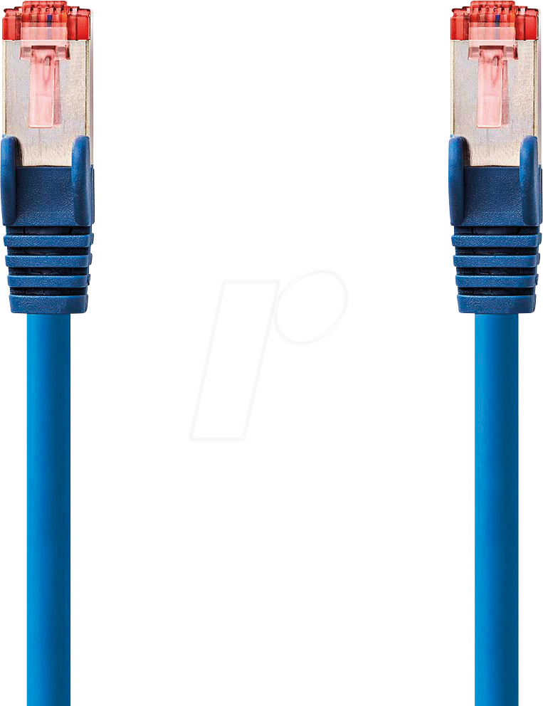 N CCGL85221BU05 - Patchkabel, Cat.6, S/FTP, 0,5 m, blau