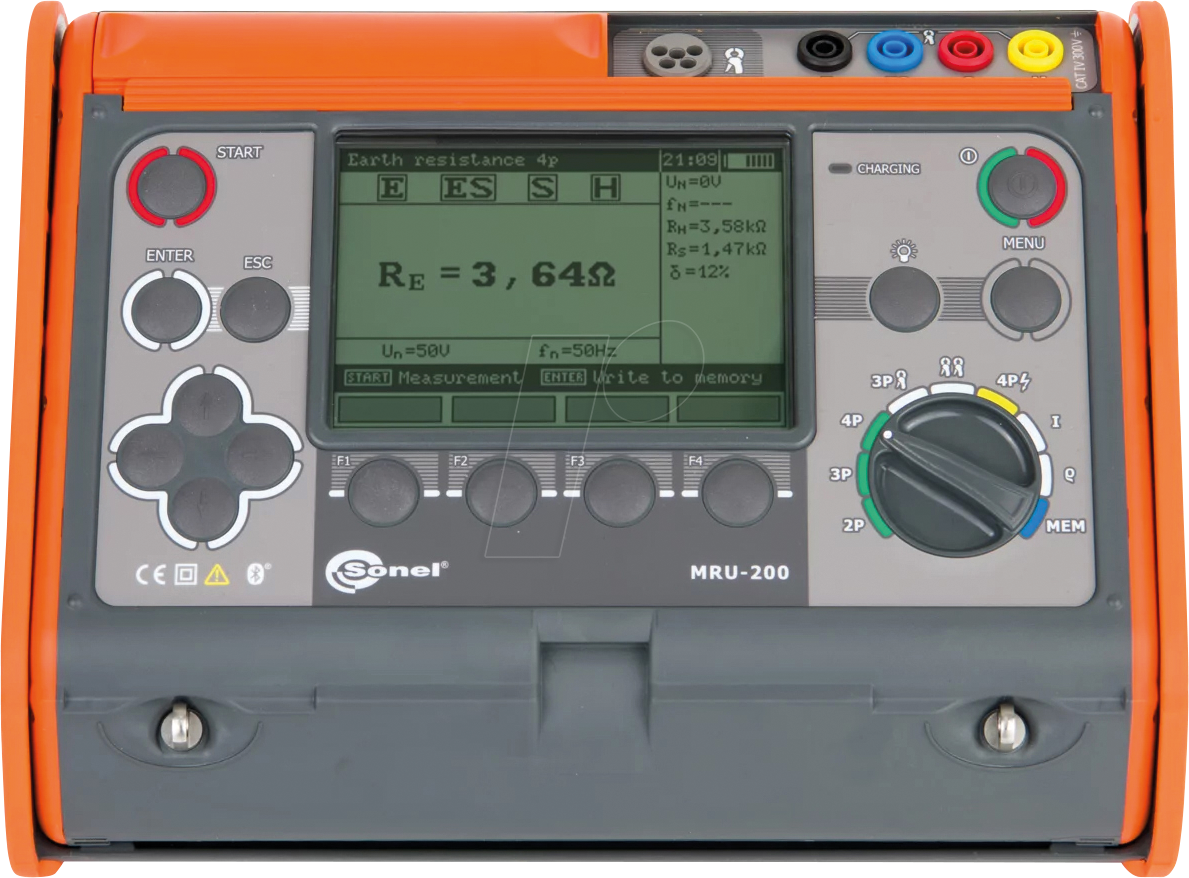 SONEL MRU-200 - Erdwiderstandsmessgerät MRU-200