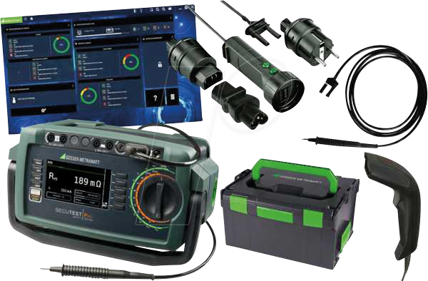 SECUTEST ST PP - Prüfgerät SECUTEST ST PRO, VDE 0701-0702, Profipaket