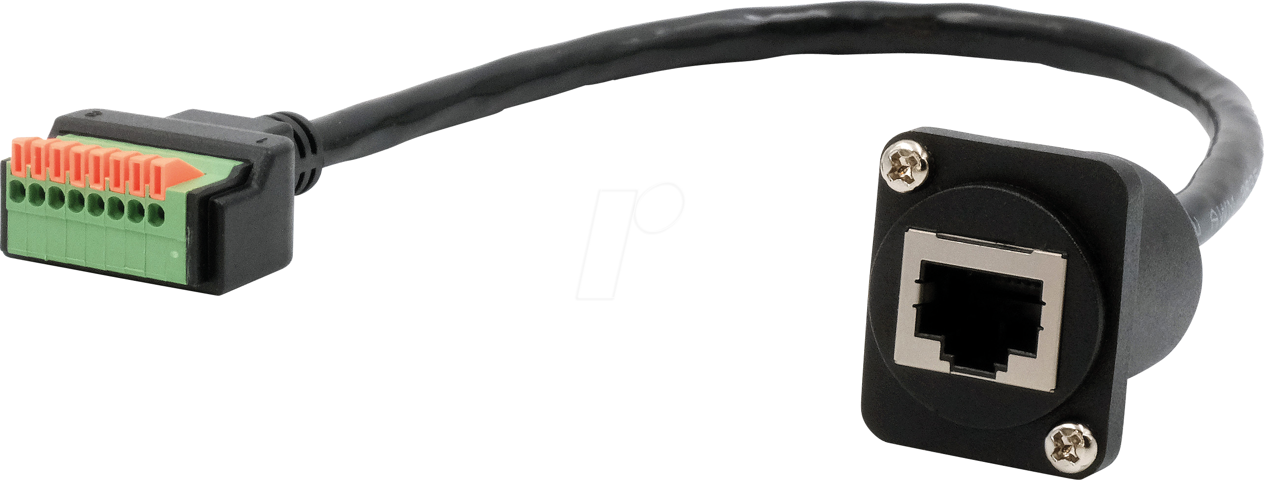 EXSYS EX-49161 - D-Typ Modul, RJ45 Buchse / Terminal Block, 20 cm