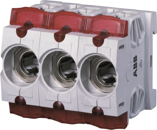 ABB ISS16/3 - ISS16/3 Sicherungssockel D0, 3P, 16A